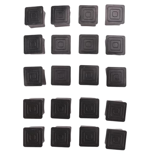 Pesfehhy 20Pcs Quadratische Stuhl-Tischbein-Fuß-Gummi-Abdeckungs-Schutz 25Mm X 25Mm Pesfehhy 20Pcs Quadratische Stuhl-Tischbein-Fuß-Gummi-Abdeckungs-Schutz 25Mm X 25Mm von Pesfehhy