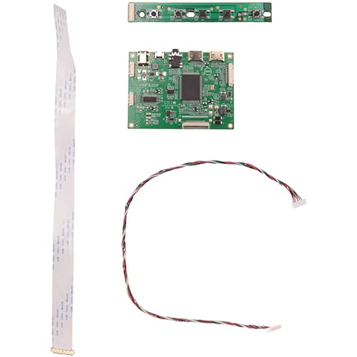 Pesfehhy 30-Poliger EDP-LCD-Monitor, Tragbares LCD-Monitor-Panel-Kit, Laptop-Display-Panel, Treiber, Spiel-Display-Panel, Treiber-Panel, Langlebig, Einfache Installation, Einfach zu Bedienen (B) von Pesfehhy