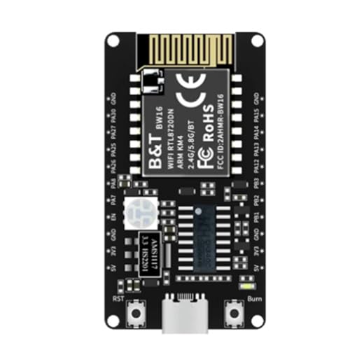 Pesfehhy BW16-Kit Entwicklungsboard RTL8720DN Dual-Band WLAN Low-Power Bluetooth BLE Typ-C Schnittstelle Pesfehhy BW16-Kit Entwicklungsboard RTL8720DN Dual-Band WLAN Low-Power Bluetooth BLE Typ-C Schnittstelle von Pesfehhy