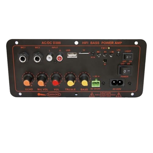 Pesfehhy Bluetooth5.0 Audio 300W Verstärkerplatine D300 Subwoofer Doppelmikrofon AMP Verstärkermodul Auto Media Player EU Stecker Pesfehhy Bluetooth5.0 Audio 300W Verstärkerplatine D300 Subwoofer Doppelmikrofon AMP Verstärkermodul Auto Media Player EU Stecker von Pesfehhy