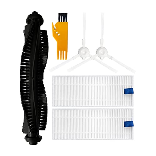 Pesfehhy HauptseitenbüRste Hepa-Filter Wischlappen für Dynaking R7 Dynaking R7 Roboter-Staubsauger Ersatzteile ZubehöR von Pesfehhy