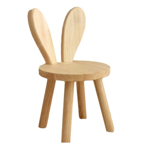 Pesfehhy Kleiner Bretthocker, Süßer Kleiner Aus Massivholz mit Hasenohren, Dekorativer für Kinder Pesfehhy Kleiner Bretthocker, Süßer Kleiner Aus Massivholz mit Hasenohren, Dekorativer für Kinder von Pesfehhy