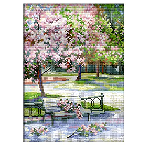 Pesfehhy Kreuz Stich Gestempelt Kits 14CT Bedruckte Stickerei Stoff Nadel Spitzen Kits Einfache Muster für AnfäNger 10,63 X 12,99 Pesfehhy Kreuz Stich Gestempelt Kits 14CT Bedruckte Stickerei Stoff Nadel Spitzen Kits Einfache Muster für AnfäNger 10,63 X 12,99 von Pesfehhy