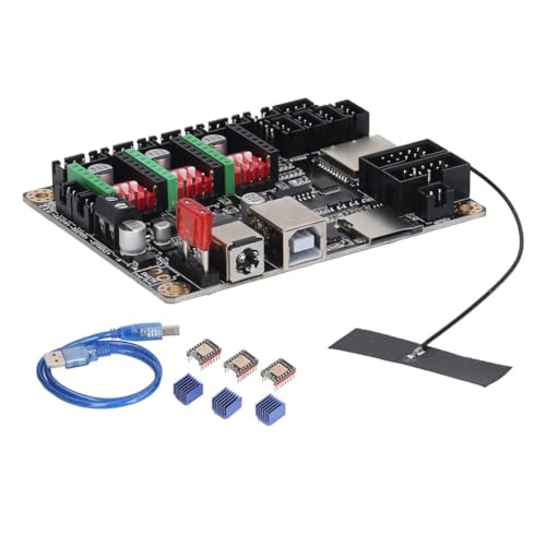 Pesfehhy Lasergravur-Hauptplatine, Lasergravur-Steuermodul DIY Universal-Hauptplatine MKS DLC32 V2.1 32-Bit ESP32 WiFi GRBL Pesfehhy Lasergravur-Hauptplatine, Lasergravur-Steuermodul DIY Universal-Hauptplatine MKS DLC32 V2.1 32-Bit ESP32 WiFi GRBL von Pesfehhy