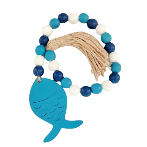 Pesfehhy Meeresperlen, im Mediterranen Stil, Meeresperlengirlande, Strandperlengirlande, Snacks, Sommerdekorationen, Langlebig, Einfach zu Verwenden, C von Pesfehhy