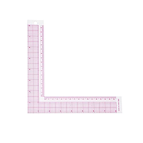 Pesfehhy NäHmaßLineale 90 Grad L Form Quadrat Lineal Metrisches und Imperiales Kleidungs Lineal Bastel Werkzeug Pesfehhy NäHmaßLineale 90 Grad L Form Quadrat Lineal Metrisches und Imperiales Kleidungs Lineal Bastel Werkzeug von Pesfehhy