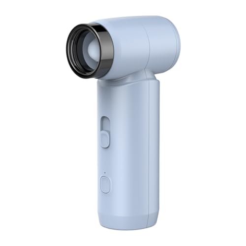 Pesfehhy Turbo-Ventilator, Hand-Turbo-Ventilator für Den Außenbereich, 80000 Min, Stufenlos Einstellbare Geschwindigkeit, Tragbarer Hochgeschwindigkeits-Turbo-Ventilator B von Pesfehhy
