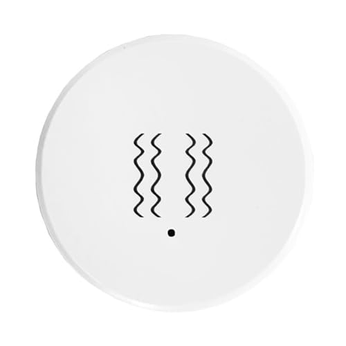 Pesfehhy Tuya Zigbee Smart Vibrationssensor Neigungsmelder Heimsicherheitsschutz Smart Life App Echtzeit-Monitoralarm von Pesfehhy