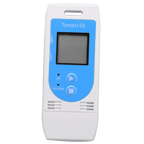 Pesfehhy USB Temperatur- und Luft Feuchtigkeits Daten Logger Wieder Verwendbarer RH TEMP Daten Logger Rekorder Humiture Recording Meter mit 12.000 Aufnahme KapazitäTen von Pesfehhy