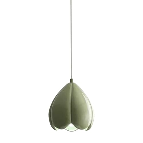 Batteriebetriebene kabellose Hängelampe mit Fernbedienung,Mini Ohne Stromanschluss Hängelampen mit wiederaufladbarer LED-Lichtquelle,Modern Pendelleuchte dimmbar,für Schlafzimmer, Wohnzimmer,Esszimmer von Peskoe