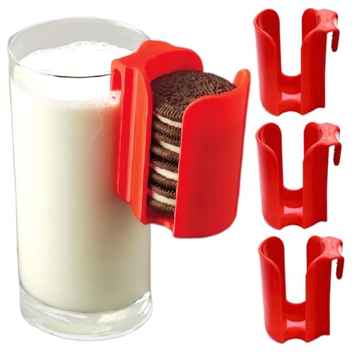 3 Stück Kekshalter für Tasse, Cookie Container Aufbewahrung wiederverwendbarer Kekse Dunker Cup mit Seitengriff an Tasse, Plastik Keksorganisator hält Aufbewahrung für Kekse, Süßigkeiten 3 Stück Kekshalter für Tasse, Cookie Container Aufbewahrung wiederverwendbarer Kekse Dunker Cup mit Seitengriff an Tasse, Plastik Keksorganisator hält Aufbewahrung für Kekse, Süßigkeiten von Pesoncarl