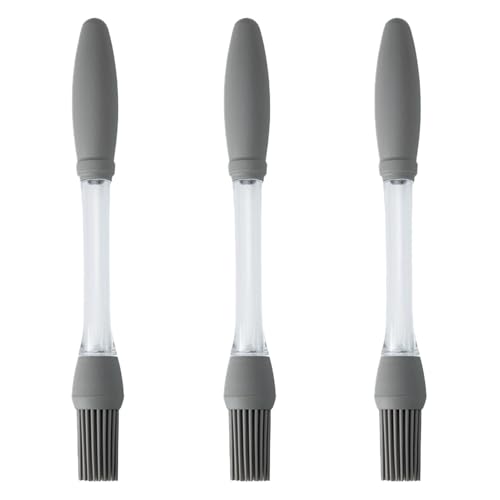 3pcs Basting Pinsel zum Kochen, 9 Silikon Basting -Pinsel mit Griff, mit Öl/Sauce -Behälter, abnehmbares waschbares Silikon zum Kochen, Grill, Gebäck, Sportarten 3pcs Basting Pinsel zum Kochen, 9 Silikon Basting -Pinsel mit Griff, mit Öl/Sauce -Behälter, abnehmbares waschbares Silikon zum Kochen, Grill, Gebäck, Sportarten von Pesoncarl