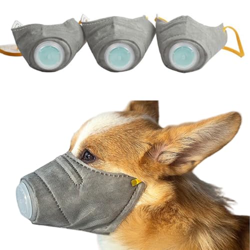 Pesoncarl 3pcs Hundegasmaske, einstellbare Anti-Verschmutzungshund-Mündung, atmungsaktive Anti-Staub-Wiederverwendbare Haustierversorgungen für den Außenbereich Pesoncarl 3pcs Hundegasmaske, einstellbare Anti-Verschmutzungshund-Mündung, atmungsaktive Anti-Staub-Wiederverwendbare Haustierversorgungen für den Außenbereich von Pesoncarl
