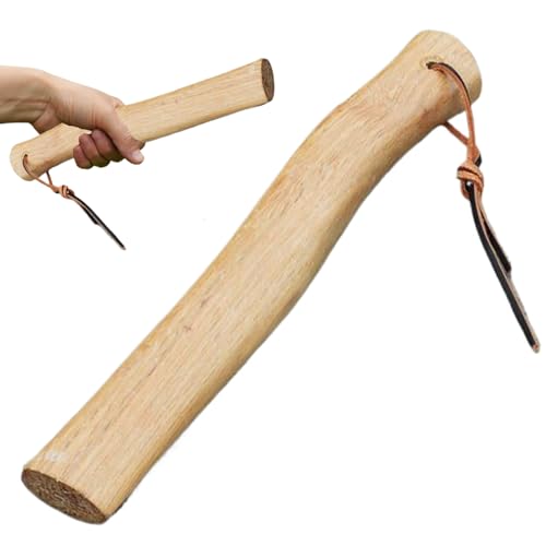 Pesoncarl Hatchetgriff mit Stahlkeil 13 Zoll Naturholz Axtgriff Ersatz für Camp Axt glatt für Beil, Camping, Klauenhammer, Sport Pesoncarl Hatchetgriff mit Stahlkeil 13 Zoll Naturholz Axtgriff Ersatz für Camp Axt glatt für Beil, Camping, Klauenhammer, Sport von Pesoncarl
