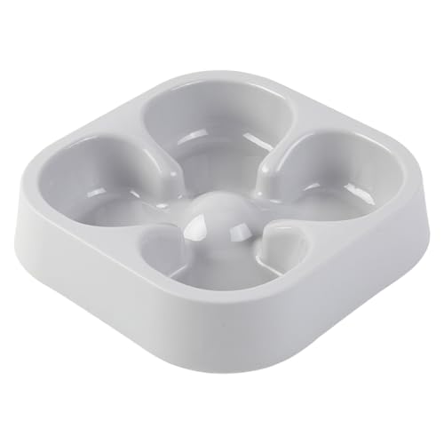 Pesoncarl Hundeschüsse zum langsamen Essen, Anti-Choking-Safe Plastik langsame Futtermittelhundschalen, Vier Blatthalle geformtes Futterbogen für Innenkatze Haustier Pesoncarl Hundeschüsse zum langsamen Essen, Anti-Choking-Safe Plastik langsame Futtermittelhundschalen, Vier Blatthalle geformtes Futterbogen für Innenkatze Haustier von Pesoncarl