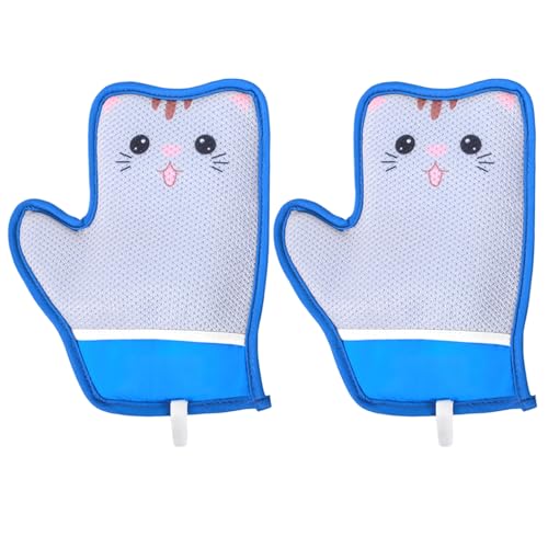 Pesoncarl 2pcs Haustierhaarentfernungshandschuh, niedliches Netz wiederverwendbarer elektrostatischer Katzenpflegehandschuhe, hangbare Haustierversorgungen für Couch, Möbel, Teppich, Autositz Pesoncarl 2pcs Haustierhaarentfernungshandschuh, niedliches Netz wiederverwendbarer elektrostatischer Katzenpflegehandschuhe, hangbare Haustierversorgungen für Couch, Möbel, Teppich, Autositz von Pesoncarl