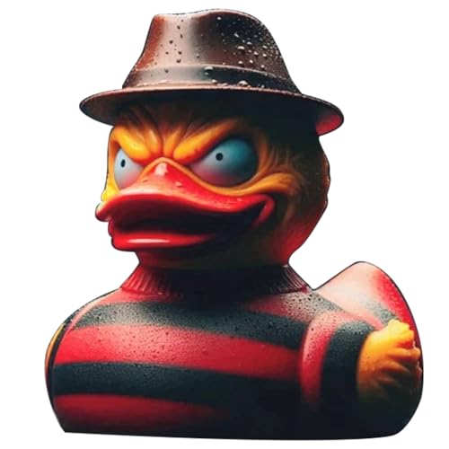 Pesoncarl Gartenstatue, Goth Satanic Duck Classic Horror Movie Charakter Duck Punk Duck Rock Duck Statue 3D Horror Movie Ducks handgefertigte Figuren Duck Ente Pesoncarl Gartenstatue, Goth Satanic Duck Classic Horror Movie Charakter Duck Punk Duck Rock Duck Statue 3D Horror Movie Ducks handgefertigte Figuren Duck Ente von Pesoncarl