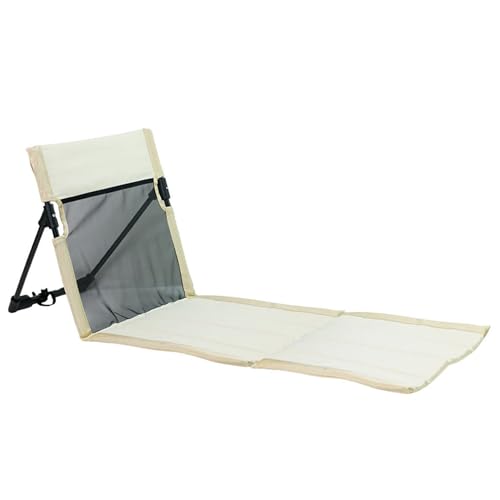 Strandmatten -Lounge Stuhl, faltbare tragbare Strandliege mit atmungsaktivem Netzrücken, leichtgewichtigen faltbaren Bodenstuhl für Schwimmbad Camping -Fischerei Wanderweg, schwarze, Sunloungers Strandmatten -Lounge Stuhl, faltbare tragbare Strandliege mit atmungsaktivem Netzrücken, leichtgewichtigen faltbaren Bodenstuhl für Schwimmbad Camping -Fischerei Wanderweg, schwarze, Sunloungers von Pesoncarl