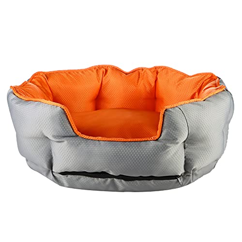 Pet Brands Kleines rundes Hundebett in Donut-Form, wasserabweisend, 45 x 38 x 20 cm Pet Brands Kleines rundes Hundebett in Donut-Form, wasserabweisend, 45 x 38 x 20 cm von Pet Brands