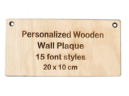 Personalisierte Hängetafel Benutzerdefinierte Holztafel mit Text oder Zitat Vintage Schild Dekor Geschenk Holz Holztafel Natürliche Dekoration von Pet-Jos