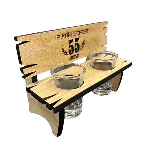Schnapsbank mit Gravur, Personalisiert Schnapslatte mit 2 Gläsern, Schnapsbank mit Gravur und Schnapsgläser, Personalisiert mit Namen, Hochzeitstag Platinhochzeit Geschenk, Geschenke für Paare Schnapsbank mit Gravur, Personalisiert Schnapslatte mit 2 Gläsern, Schnapsbank mit Gravur und Schnapsgläser, Personalisiert mit Namen, Hochzeitstag Platinhochzeit Geschenk, Geschenke für Paare von Pet-Jos