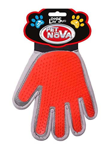 Pet Nova Haarauslaufhandschuh 2in1- rechts, Groom-Glove-RIGHTHAND von Pet Nova
