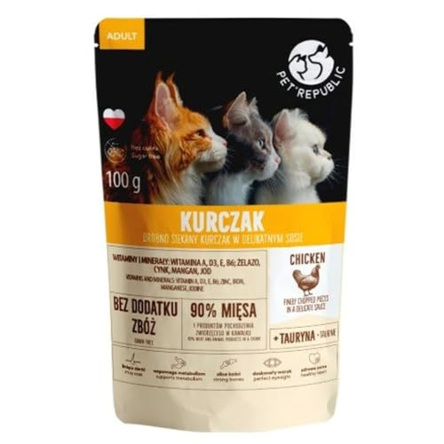 Pet Republic Nassfutter Huhn 100 g von Pet Republic