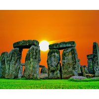 stonehenge Hintergrund - Petbackdrops Terrarium Wiederverwendbar von PetBackdrops