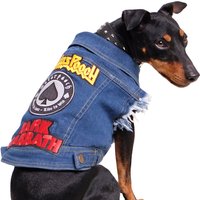 Denim Hundejacke/Denim-Hundeweste Hundeweste Hundemantel /Denim Hunde-Kampfjacke Coole Designer-Hundemantel Denim Hundejacke/Denim-Hundeweste Hundeweste Hundemantel /Denim Hunde-Kampfjacke Coole Designer-Hundemantel von PetHaus