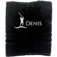 Personalisiertes Golfhandtuch, Bestickte Handtücher Mit Namen Und Golfer, Benutzerdefinierte Handtücher, Geschenk Für Ihn, Handtuch von PetJos