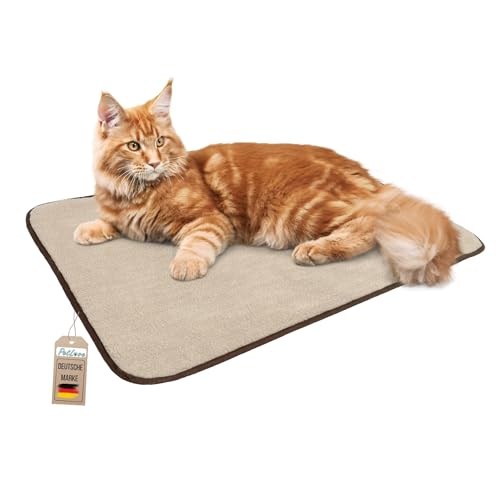 PetLove Thermal Selbstwärmende Decke für Hunde & Katzen • Wärmende Hundedecke und Katzendecke • Selbstheizende Heizdecke • Heizmatte für Tiere • Größe: S (40x50cm) von PetLove