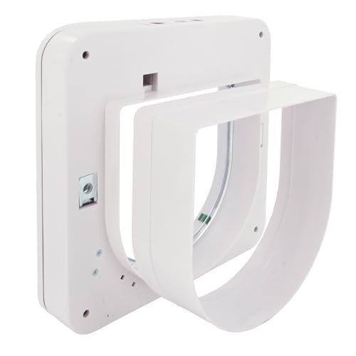 PetSafe Tunnelverlängerung für Petporte Smart Flap, Einbau von Katzenklappe in dicke Türen und Wände, weiß, 4 cm von PetSafe