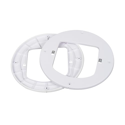 PetSafe Einbauadapter für Mikrochip Katzenklappe, Zum einfachen Einbau in Türen und Wänden aus Glas oder Metall, Weiß, 1 Stück (1er Pack) PetSafe Einbauadapter für Mikrochip Katzenklappe, Zum einfachen Einbau in Türen und Wänden aus Glas oder Metall, Weiß, 1 Stück (1er Pack) von PetSafe