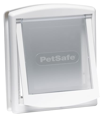 PetSafe Staywell Praktische 2-Wege-Haustiertür, schnelle Installation, einfache Montage, 2-Wege-Verriegelung, Katzenklappe für alle Haustiere, klein, Weiß PetSafe Staywell Praktische 2-Wege-Haustiertür, schnelle Installation, einfache Montage, 2-Wege-Verriegelung, Katzenklappe für alle Haustiere, klein, Weiß von PetSafe