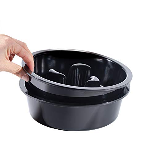 PetTec Antischling-Näpfe für Doggy Bar (1,6L), Futternapf & Wassernapf erhöht | 2 x 950ml | Futterstation Set 2X Melamin Schüsseln, Napfset höhenverstellbar für Hunde (groß/mittel) PetTec Antischling-Näpfe für Doggy Bar (1,6L), Futternapf & Wassernapf erhöht | 2 x 950ml | Futterstation Set 2X Melamin Schüsseln, Napfset höhenverstellbar für Hunde (groß/mittel) von PetTec