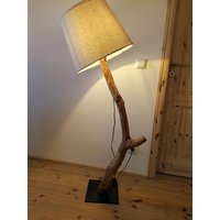 Designer Stehlampe "Horst" Aus Apfelbaumholz Altholz/Fundholz/ Treibholz | Made in Bavaria von PetersDekostadl
