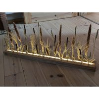 Lichtleiste Mit Led & Batterie Fach "Bleame Bredl" 80cm | Blumenleiste Aus Eiche Oder Tanne | Made in Bavaria Lichtleiste Mit Led & Batterie Fach "Bleame Bredl" 80cm | Blumenleiste Aus Eiche Oder Tanne | Made in Bavaria von PetersDekostadl