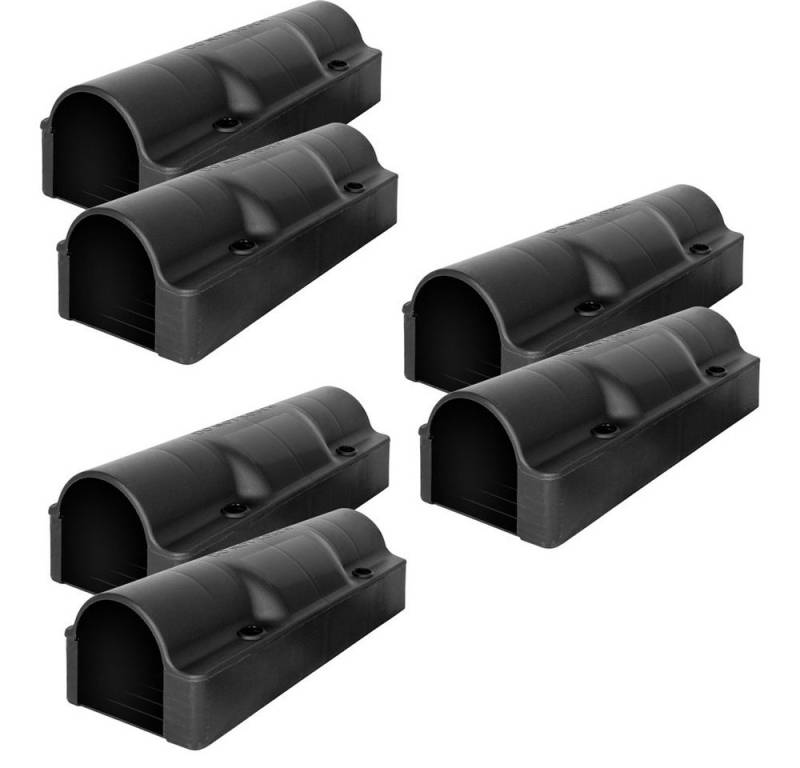 Petigi Lebendfalle 6x Köderbox Köderstation Rohr Mäusebox Rattenbox Falle Nagerstation von Petigi