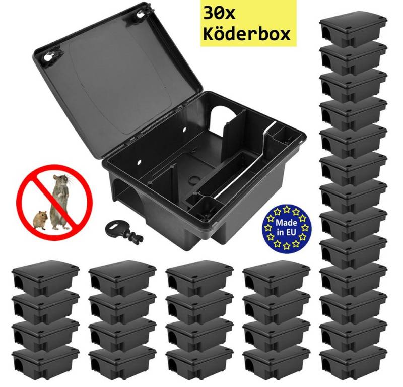Petigi Lebendfalle 1-30x Köderstation Nagerköderstation Köderbox Mäusebox Rattenbox Falle von Petigi