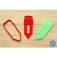 Mollige Bleistift | Back To School Ausstechform Und Prägung, Stempel, Kuchen Fondant Dekorieren von Petitcraft