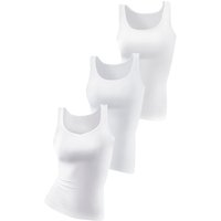 petite fleur Achselhemd, (3er-Pack), aus reiner Baumwolle, Tanktop, Unterziehshirt von Petite Fleur