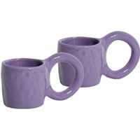 Petite Friture - Donut Espresso Becher, blueberry (2er-Set) von Petite Friture