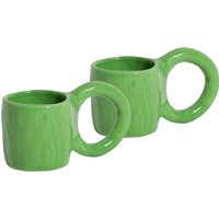 Petite Friture - Donut Espresso Becher, pistachio (2er-Set) von Petite Friture