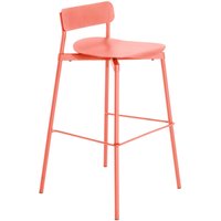 Petite Friture - Fromme Barstool - coral - Sitzhöhe 75 cm von Petite Friture