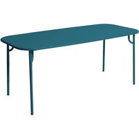 Petite Friture - Week-End Tisch, 180 x 85 cm, ozeanblau von Petite Friture