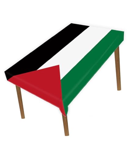 60×82 Zoll Palästina Flagge Polyester Tischdecke,palästinensisch Läufer Dekoration,Tisch Colth Abdeckung für Picknick Küche Home Urlaub Camping 1.5×2 M Tablecloth Palestine 60×82 Zoll Palästina Flagge Polyester Tischdecke,palästinensisch Läufer Dekoration,Tisch Colth Abdeckung für Picknick Küche Home Urlaub Camping 1.5×2 M Tablecloth Palestine von Petite Pine