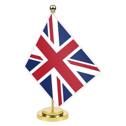 Britain Schreibtisch Flagge, 30cm großes kleines EngländerEngländer Banner im Freien, winziges Drucken Dekor für Büro Home Tisch desk britain von Petite Pine