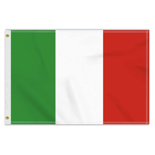 Große 60×90 CM Italien Flagge, 2×3FT Medium 150D Italienisch banner,Strapazierfähige Doube-Seitendruck Dekor Messingösen Medium Italy Große 60×90 CM Italien Flagge, 2×3FT Medium 150D Italienisch banner,Strapazierfähige Doube-Seitendruck Dekor Messingösen Medium Italy von Petite Pine