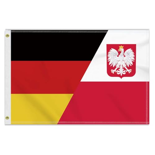 Große 60×90 CM Polnischer Adler Deutsch Flagge, 2×3FT Medium 150D Polnischer Adler banner,Strapazierfähige Doube-Seitendruck Dekor Messingösen Medium Polish Eagle Große 60×90 CM Polnischer Adler Deutsch Flagge, 2×3FT Medium 150D Polnischer Adler banner,Strapazierfähige Doube-Seitendruck Dekor Messingösen Medium Polish Eagle von Petite Pine