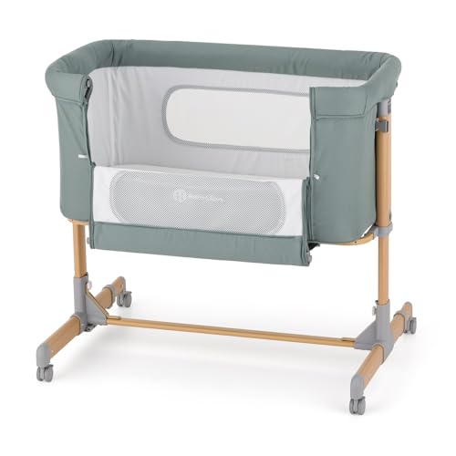 PETITE & MARS Grace 2 in 1 Beistellbett – Kompaktes, höhenverstellbares Reisebett bis 5 Monate – Foggy Green PETITE & MARS Grace 2 in 1 Beistellbett – Kompaktes, höhenverstellbares Reisebett bis 5 Monate – Foggy Green von Petite&Mars